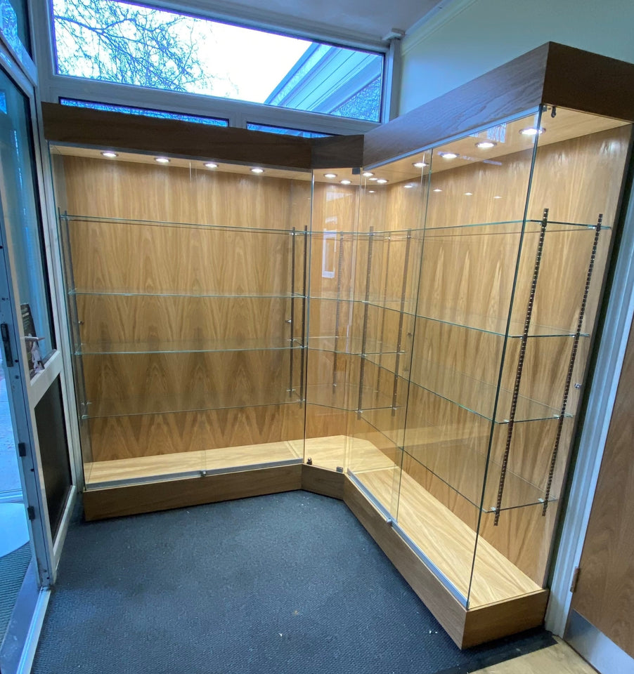 Extra Large & Extra Wide Glass Display Cabinets – Display Cabinets Direct