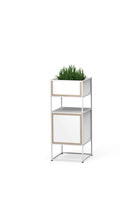 Caroline Display Storage With Planter Boxes and Doors SR-CD-PB01