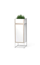 Caroline Display Storage With Planter Boxes and Doors SR-CD-PB03