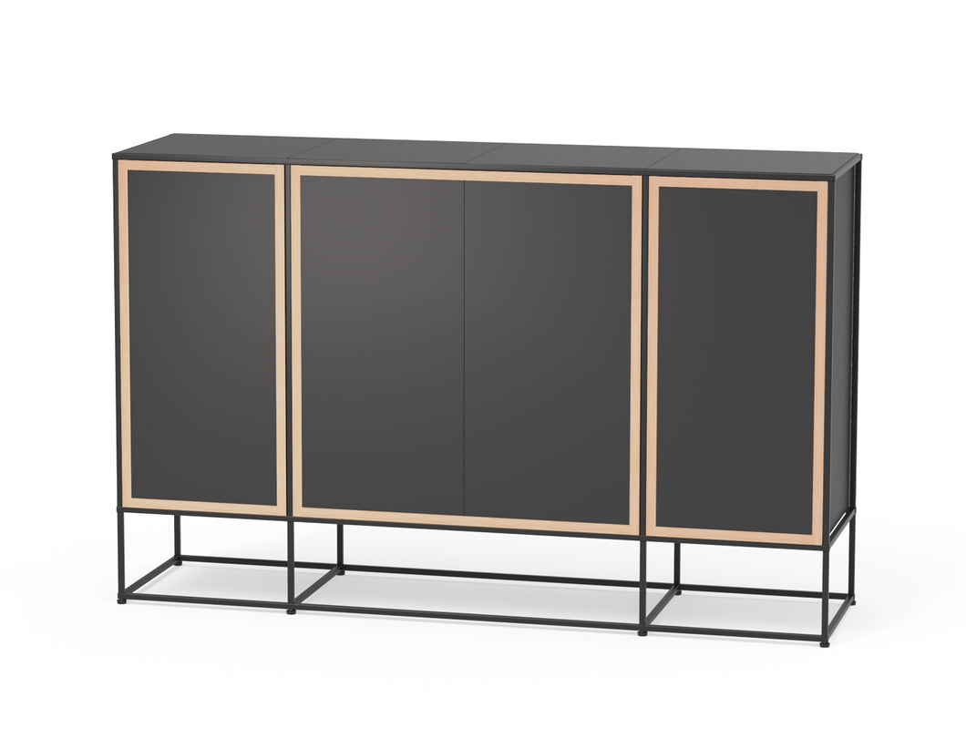 Caroline Display Storage With Doors SR-CDT01