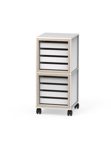Caroline Display Shelving Trolley With Trays TR-CD02