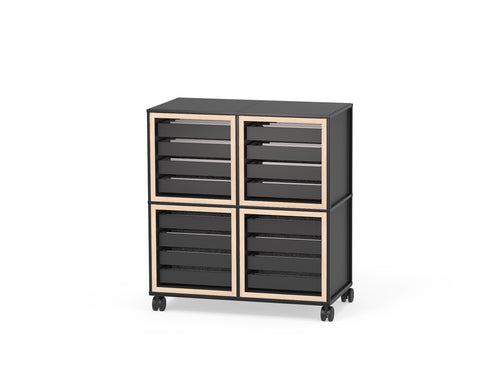 Caroline Display Shelving Trolley With Trays TR-CD11