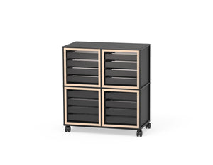 Caroline Display Shelving Trolley With Trays TR-CD11