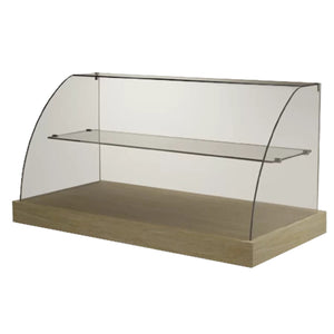 Phyllo VIC Curved Glass Ambient Cake Display