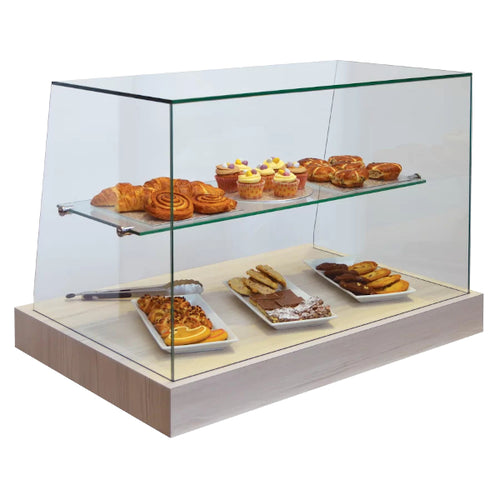 Phyllo VIC Square Glass Ambient Cake Display