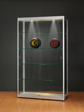 Aspire GPC 1200 Glass Display Cabinet silver
