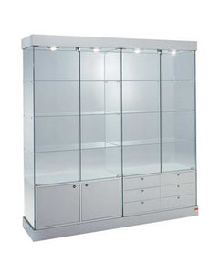 Premier 161CM Lockable Display Showcase & Storage