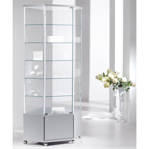 Fusion 70MA Extra Tall Corner Storage Showcase