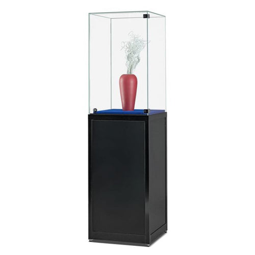 Nexus SV1 500 Pedestal with high glass top and hinged door