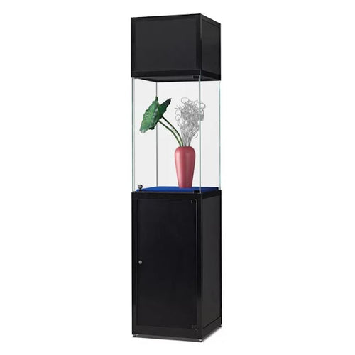 Nexus SV1 500 pedestal with high glass display and header