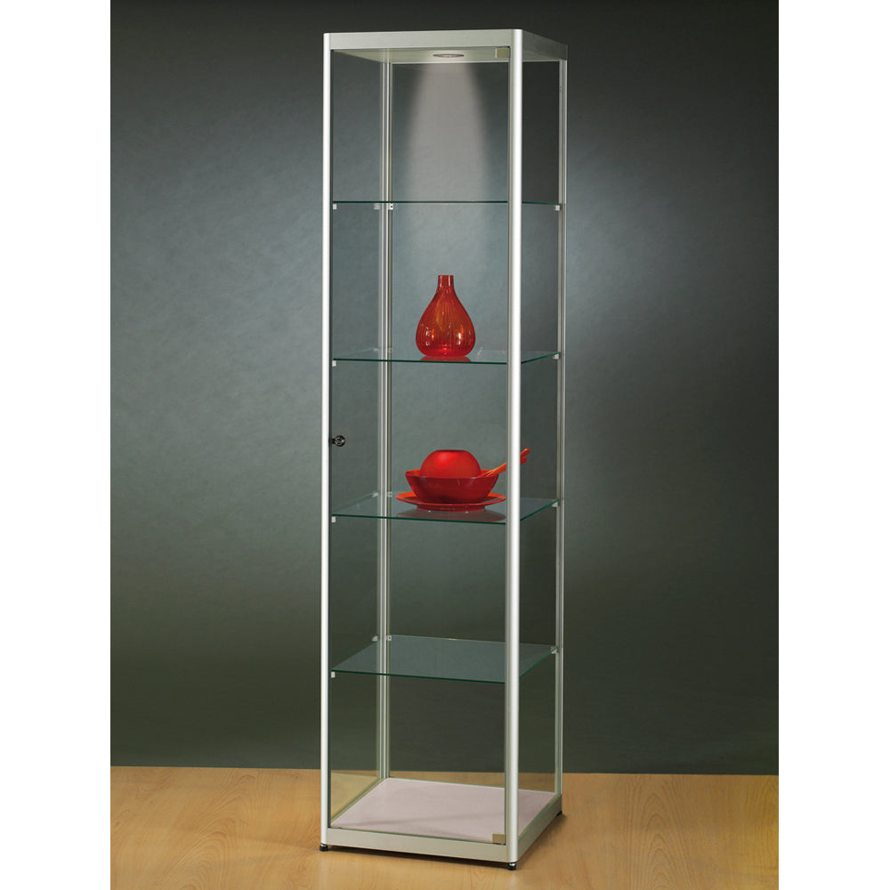 Aspire MPC 500 Glass Display Cabinet silver