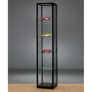 Aspire WMS 400 Glass Display Cabinet Black