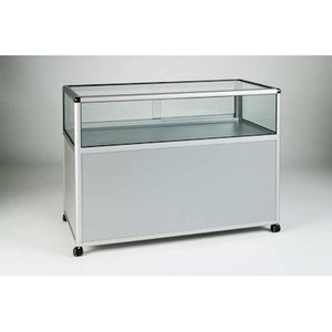 Britannia UB008 One Third Display Aluminium Framed Counter - 1.25m wide