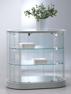 Elegance Oval Display Counter