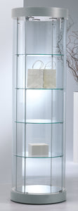 Elegance Round Glass Display Showcase