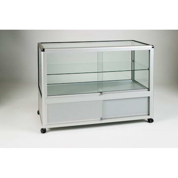 Britannia UB005 Two Thirds Display Aluminium Framed Counter - 1.25m wide