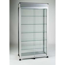 Britannia UB014 Aluminium Framed Tower Showcase with Header