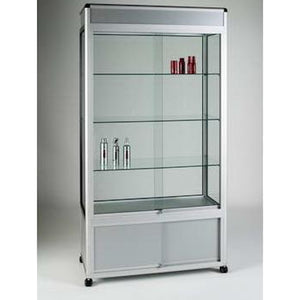 Britannia UB015 Aluminium Framed Storage Showcase with Header