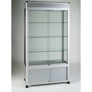 Britannia UB015 Aluminium Framed Storage Showcase with Header