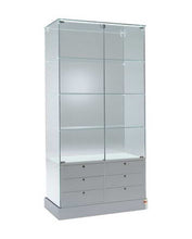 Premier 100 Display Showcase with Drawers