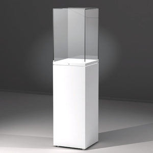 EXCEL Line C Freestanding Column Display Case with Passive Climate Control (80cm)