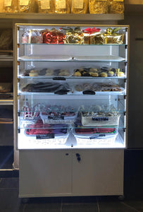 Glass Food Display Unit