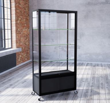 London PB26 Wide Glass Display Showcase