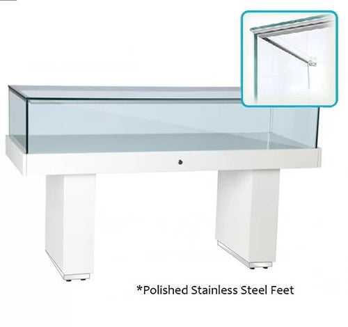 Virtuoso Glass Display Plinth 1500 wide